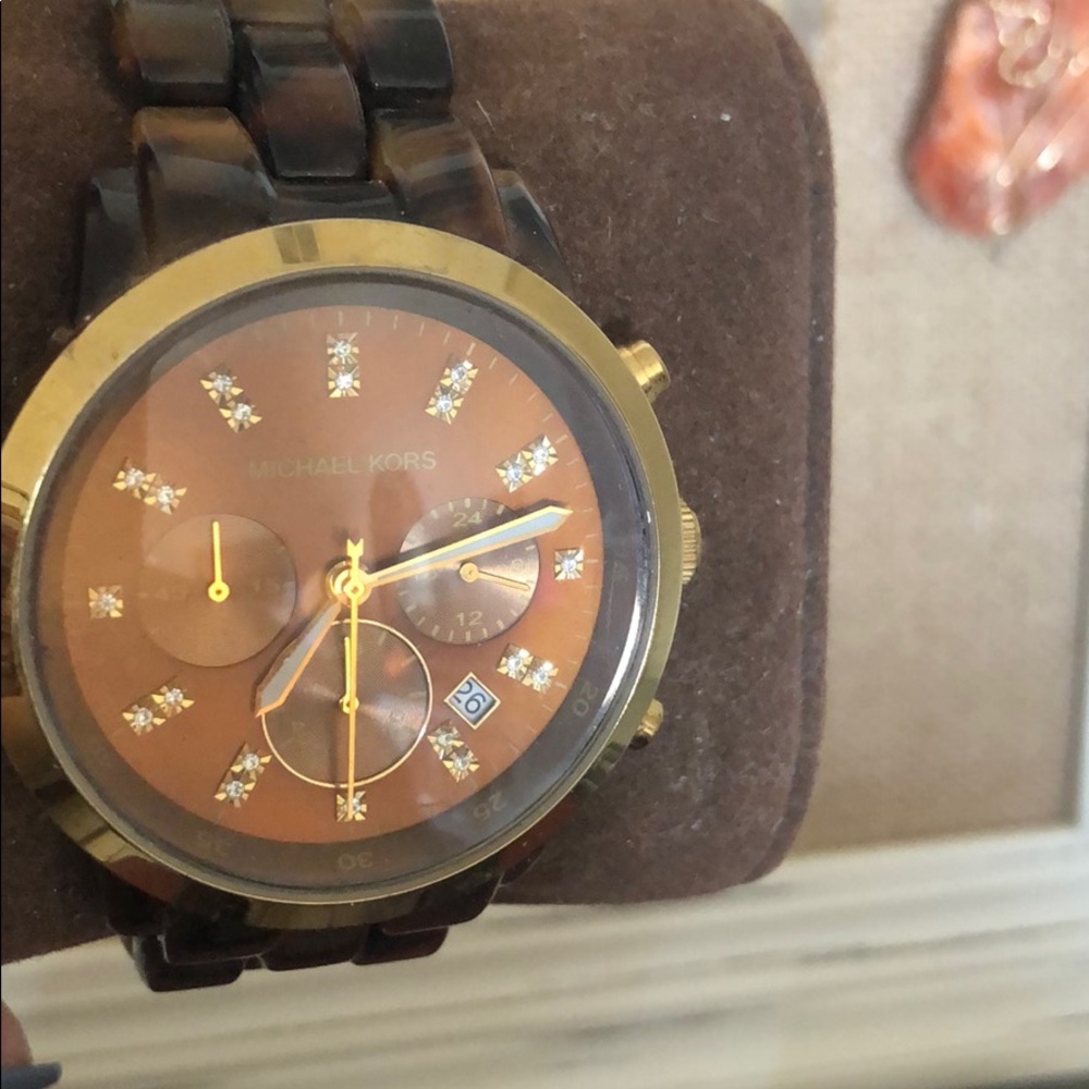 Michael Kors Watch (Tortoise Shell) - image 4